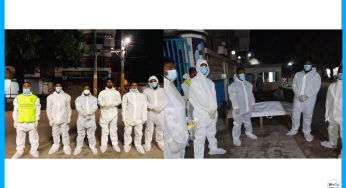 চুয়াডাঙ্গায় করোনায় মারা যাওয়া ব্যক্তির শেষ যাত্রার সঙ্গী ‘ছাত্রলীগ’
