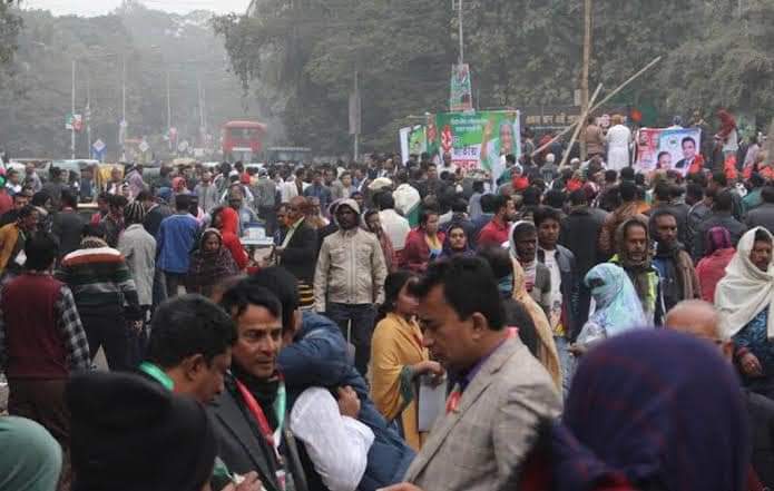 বঙ্গবন্ধুর ভাস্কর্য অবমাননার প্রতিবাদে উত্তাল সারাদেশ