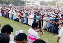 বাবা মায়ের কবরের পাশে চির নিদ্রায় শায়িত হলেন মওদুদ আহমদ