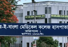 বরিশাল বিভাগে সর্বোচ্চ মৃত্যু ও সর্বোচ্চসংখ্যক রোগী শনাক্তের রেকর্ড